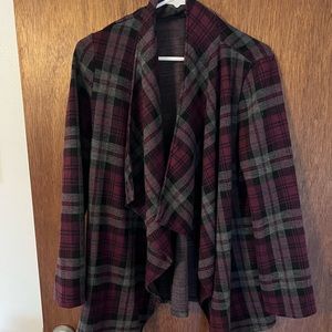 Plaid blazer